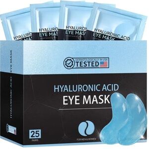 25pcs Hyaluronic Acid Eye Mask With Glycerin And Collagen NEW in box
